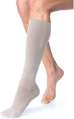 JOBST� FarrowHybrid ADIW 20-30 mmHg Knee High Wide Foot Compression Liner Taupe