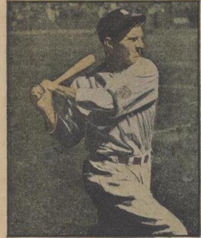 1951 Berk Ross Hit Parade of Champions - Tommy Henrich #2-3