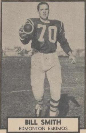 1962 Topps CFL Bill Smith #55