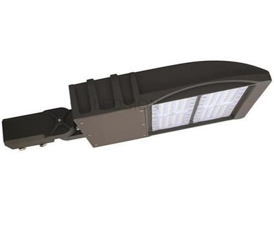 Ledsion 150W 100-277V 5000K LED Shoebox Area Light with Mounting Bracket DLC
