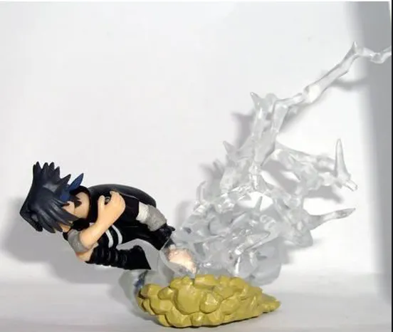  Uchiha Sasuke Bandai Gashapon Real Collection 3 Figure Naruto 