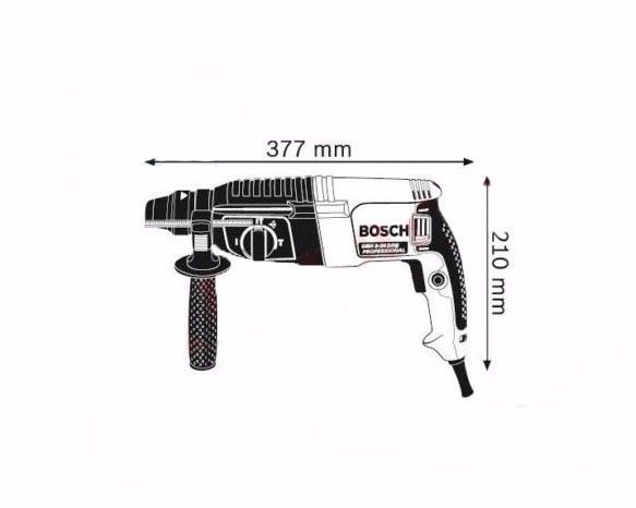 Rotary Hammer With SDS-plus Bosch Gbh 2-26 Dre Professional Tool 