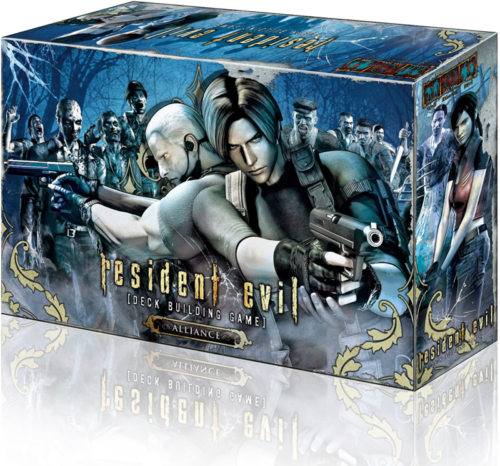 Resident Evil Deck Building Alliance 250 Cards 2-4 Players Tactical Game NO BOX