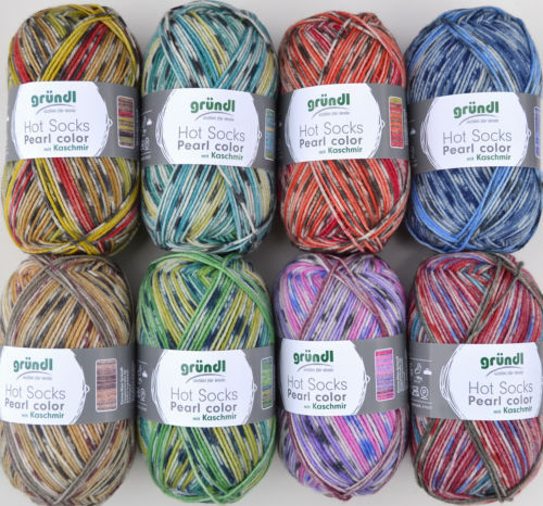 Handarbeits-Garne Farbverlaufswolle Garngemisch Häkeln