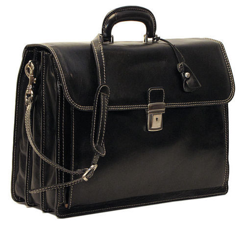 Pilotenkoffer & Trolleys aus Leder