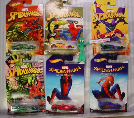 Amazon.com: Hot Wheels 2017 Spider-Man Homecoming Complete