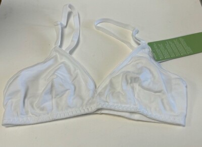 Sloggi Women's 24/7 Soft Cotton Bra, White, UK 36B, New