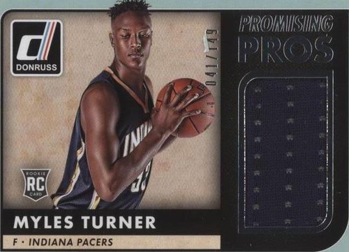 2015-16 Panini Donruss - Myles Turner #20