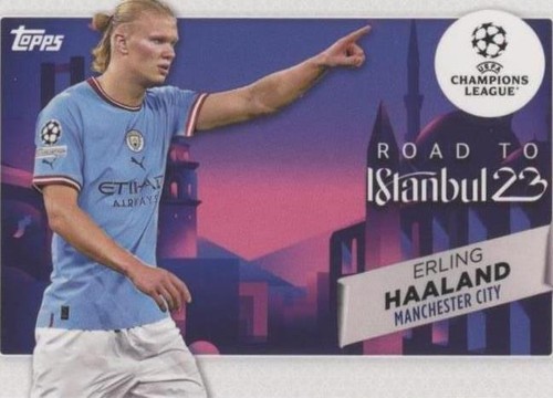 2022-23 Topps Project22 UEFA Erling Haaland Online Exclusive