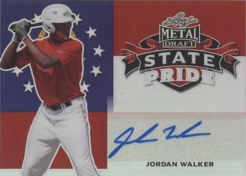 2020 Leaf Metal Draft - Jordan Walker #SP-JW1