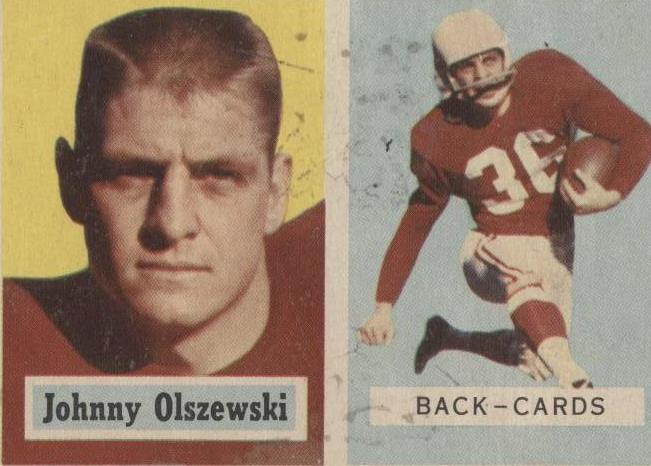 1957 Topps Johnny Olszewski #62