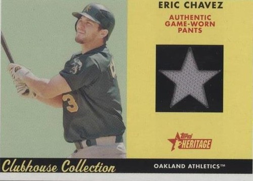 2007 Topps Heritage - Eric Chavez #CC EC