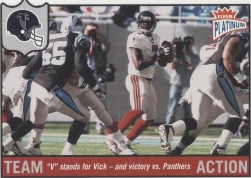 2003 Fleer Platinum Michael Vick #180