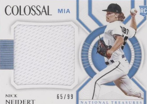 2021 Panini National Treasures - Nick Neidert #CM-NN