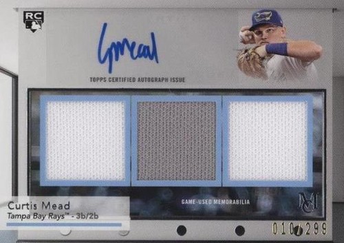 2024 Topps Museum Collection - Curtis Mead #SWTRA-CM