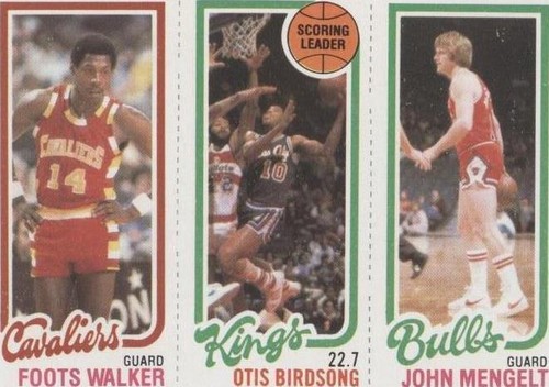 1980-81 Topps - Foots Walker/John Mengelt/Otis Birdsong #48-122-60