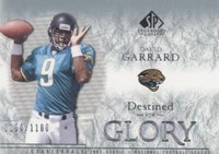2002 SP Legendary Cuts David Garrard #164
