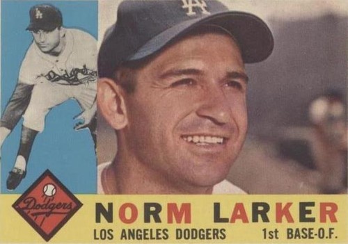 1962 Topps #23 Norm Larker EX/EX+ X2743166 | eBay