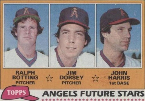 1981 Topps - Jim Dorsey John Harris Ralph Botting #214