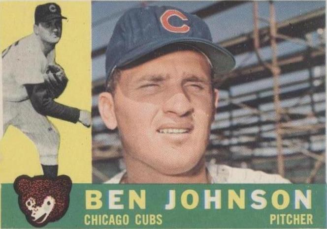 1960 Topps - Ben Johnson #528