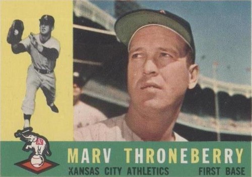1960 Topps - Marv Throneberry #436