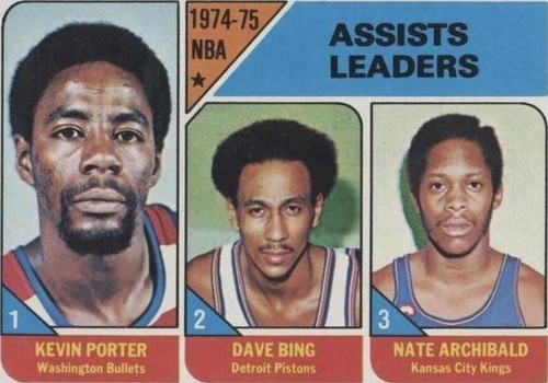 1975-76 Topps - Kevin Porter/Tiny Archibald/Dave Bing #5
