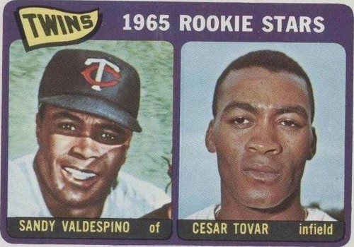 1965 Topps - Cesar Tovar Sandy Valdespino #201