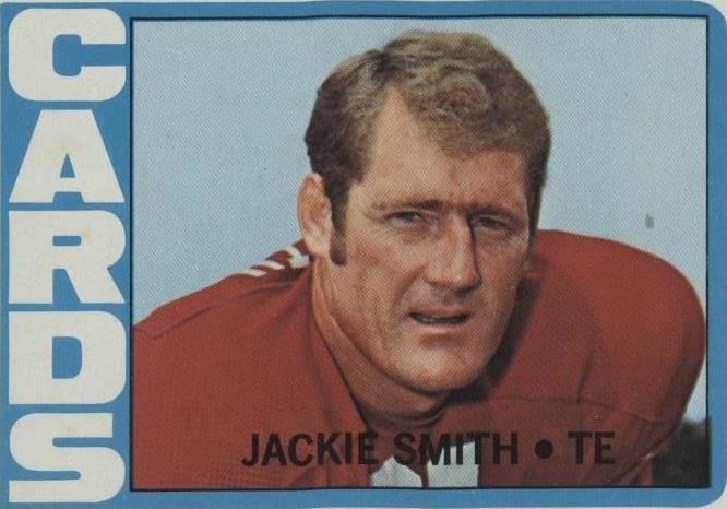 1972 Topps Jackie Smith #161