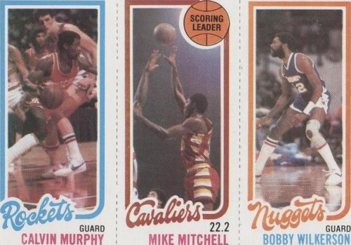 1980-81 Topps - Mike Mitchell/Bob Wilkerson/Calvin Murphy #80-51-108