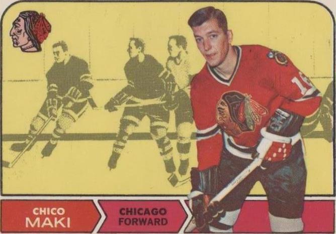 1968-69 O-Pee-Chee - Chico Maki #17