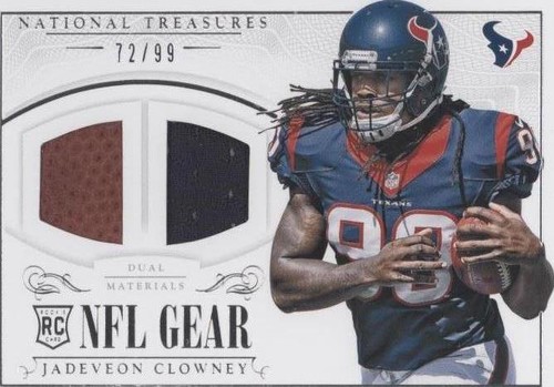 2014 Panini National Treasures Jadeveon Clowney #RGD-JC