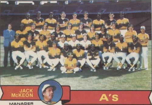 1979 Topps Team Checklists Sheet - Jack McKeon #328