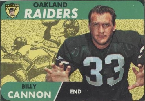 1968 Topps Billy Cannon #37