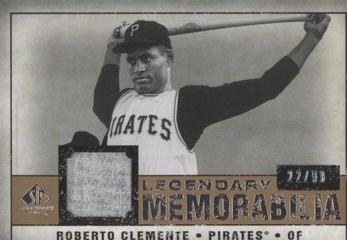 2008 SP Legendary Cuts - Roberto Clemente #LM-RC