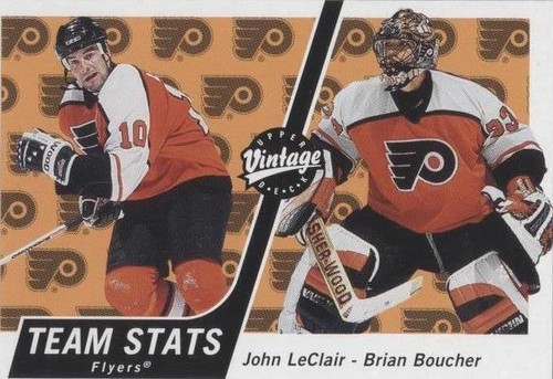 2000-01 Upper Deck Vintage - Brian Boucher John LeClair #272