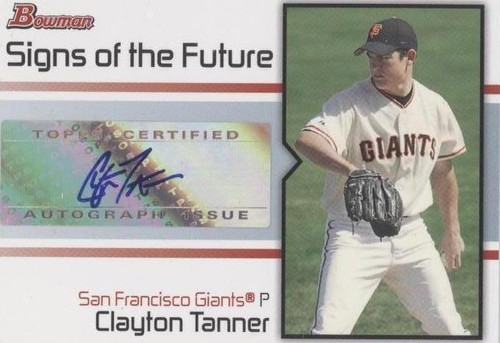 2008 Bowman - Clayton Tanner #SOF-CT