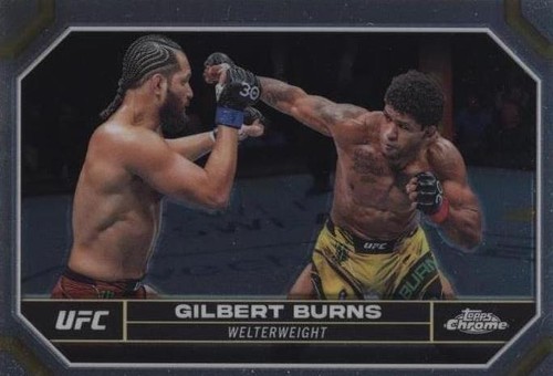 2024 Topps Chrome UFC - Gilbert Burns #70