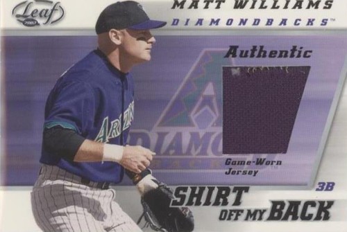 2002 Leaf - Matt Williams #SBMW