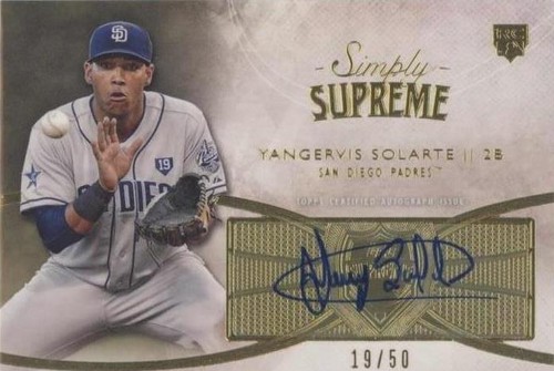 2014 Topps Supreme - Yangervis Solarte #SSU-YS