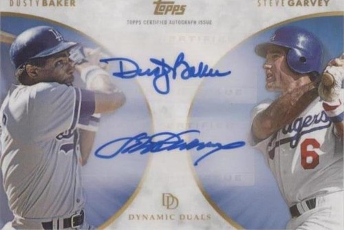 2022 Topps On Demand Dynamic Duals - Dusty Baker Steve Garvey #22-A