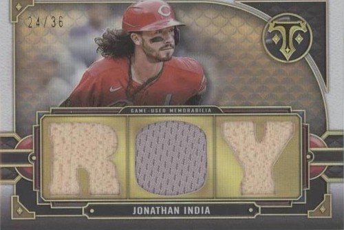 2022 Topps Triple Threads - Jonathan India #TTR-MCO3