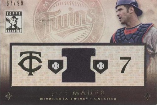 2010 Topps Tribute - Joe Mauer #TR-JMA