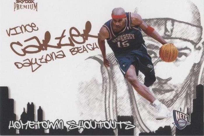 2004-05 Skybox Premium - Винс Картер #11 HS