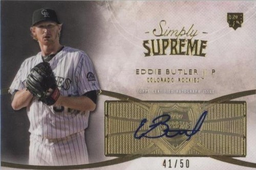 2014 Topps Supreme - Eddie Butler #SSU-EBU