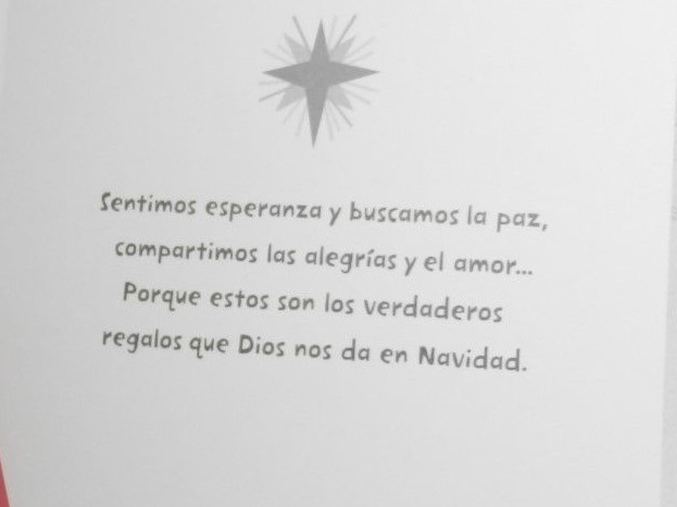 Box of 16 Spanish Christmas Cards Hallmark NIB 