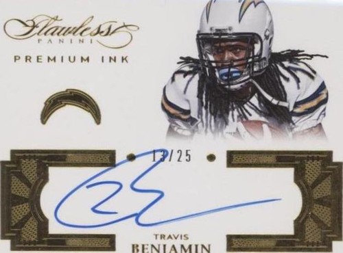 2016 Panini Flawless Travis Benjamin #PITB