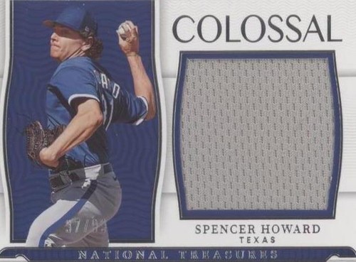2022 Panini National Treasures - Spencer Howard #CLM-SH