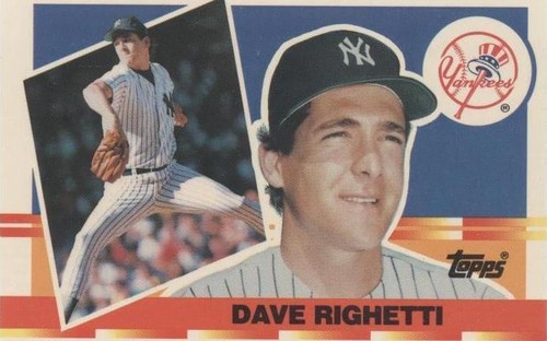 1990 Topps Big - Dave Righetti #102