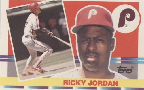1990 Topps Big - Ricky Jordan #172