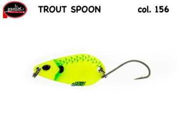 MOLIX TROUT SPOON 1,5 GR  COL. 156 MAT CHART STRIPE SCALES SPINNING TROTA LAGO